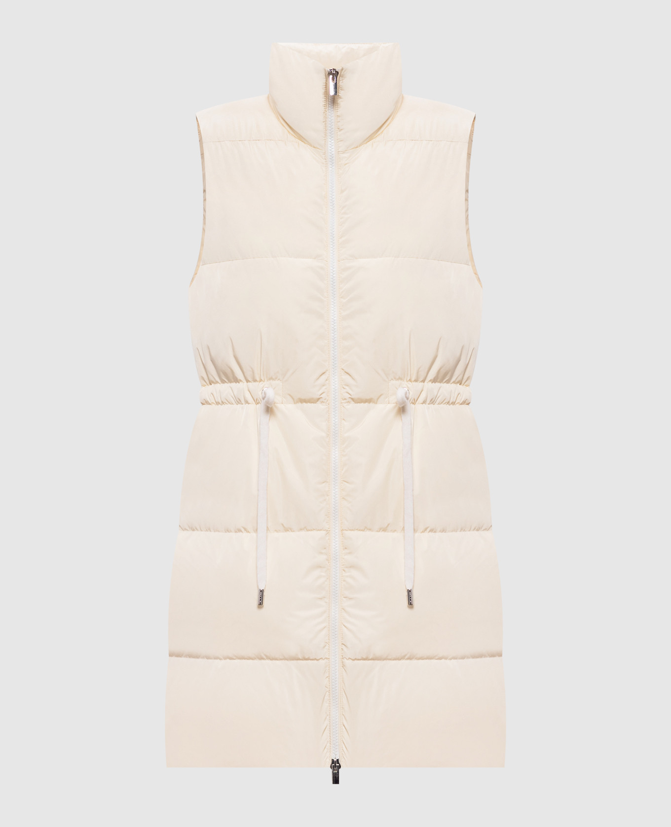 Beige down vest Peserico