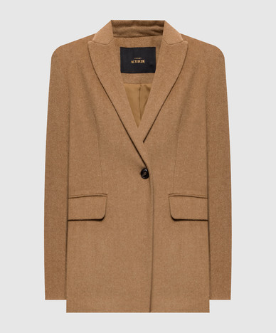 Brown wool jacket