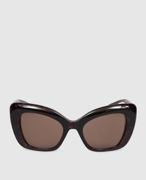 Balenciaga Diva Butterfly Brown Sunglasses 870564T0039