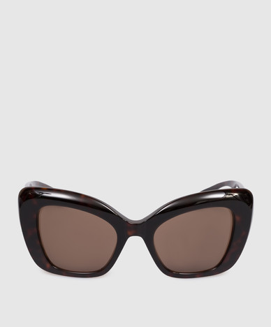 Diva Butterfly Sonnenbrille in Braun