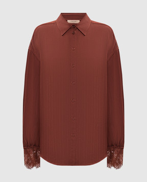 Twinset Terracotta shirt 262TP2125