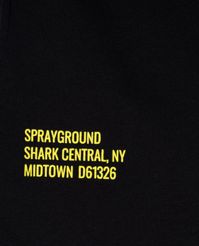Sprayground Shark Kids Black Joggers SPY1389EBLK