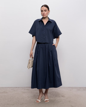 Simkhai Blair blue shirt 4262157T