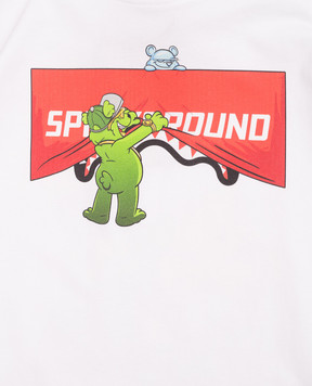 Sprayground Show the Shark Kids White T-Shirt SPY1420WHT