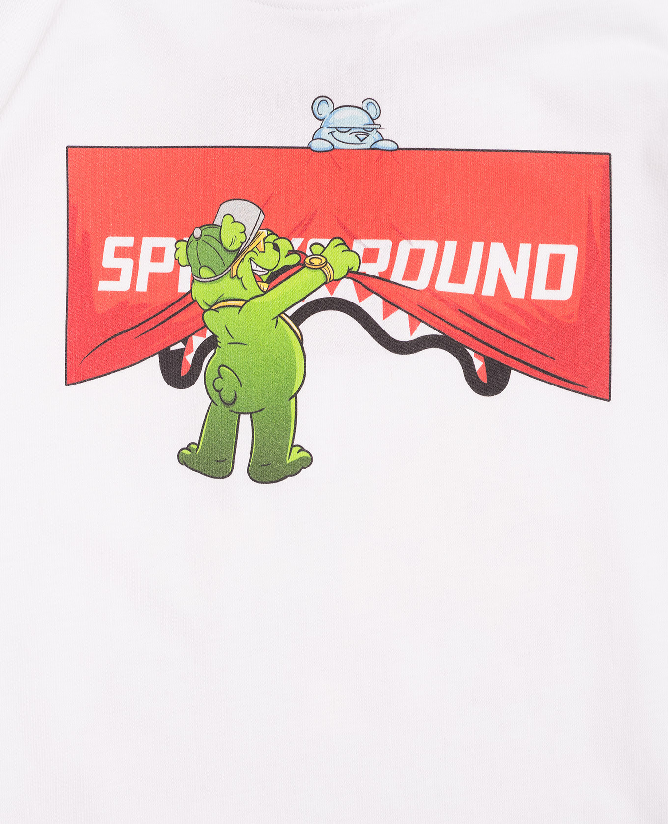 Show the Shark Kids White T-Shirt Sprayground 3