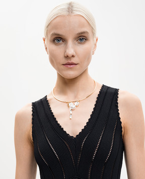 Twinset Golden necklace with pendants 261TA4050