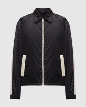 Alexander McQueen Black Skull patterned windbreaker 853247QRACA