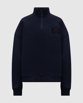 Juun.j Blue sweatshirt with zipper JC6141P22R