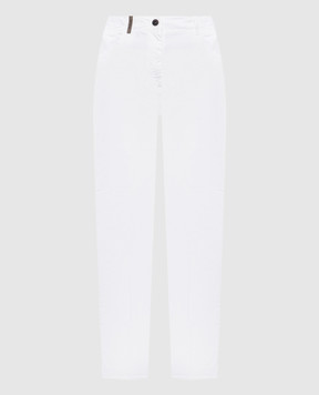 Peserico White pants P04977T302481