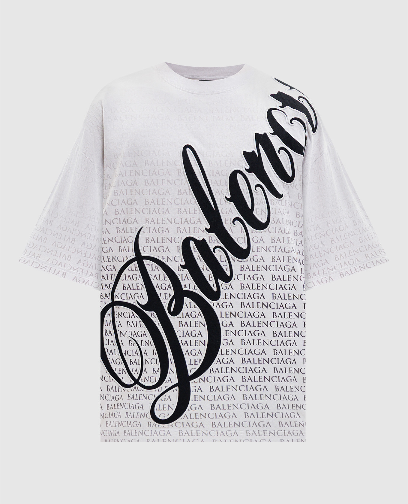 Big B gray printed t-shirt