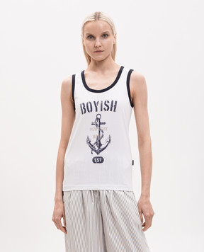 Juun.j White T-shirt with print JW6542W531