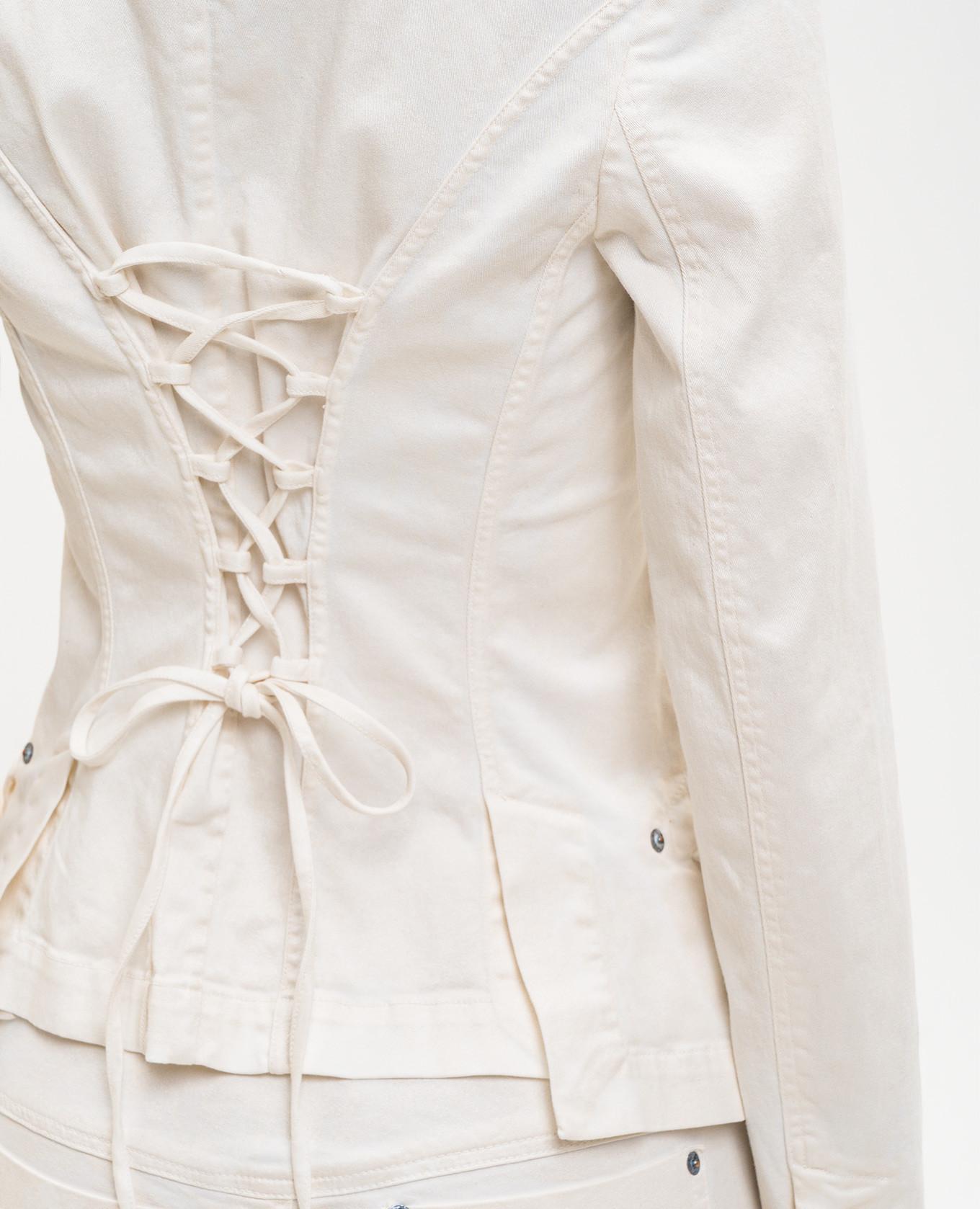 Ivory jacket Masnada 5