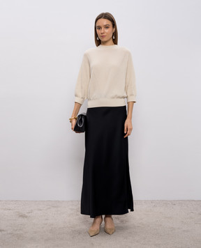 Agnona Beige cashmere sweater K1110251T140P