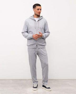 Brunello Cucinelli Gray sweatpants MW8633263G