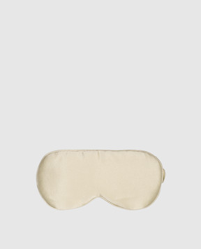 Dore & Rose Green silk sleep mask PREMIUMSILKSLEEPMASK
