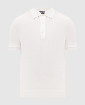 Tom Ford White polo KPS035YMC040