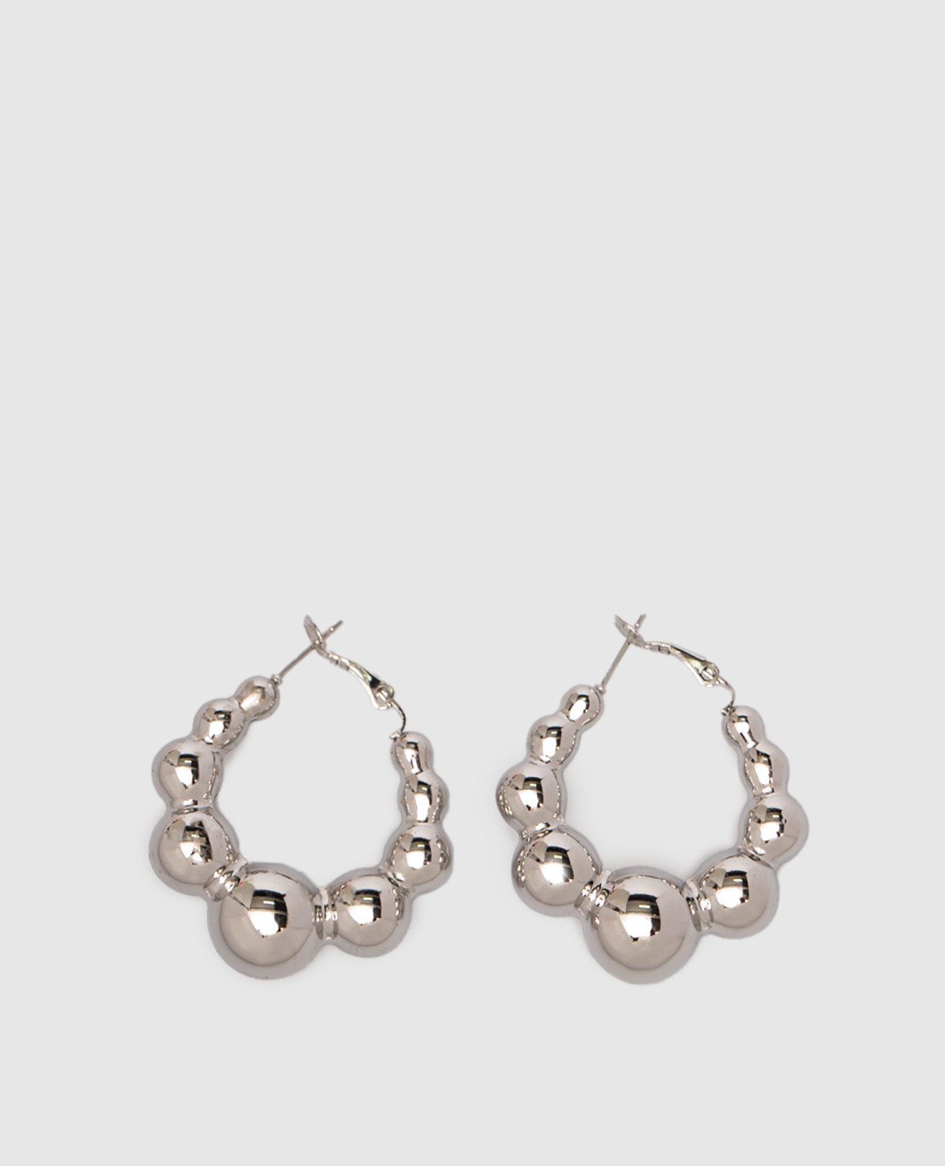 

Silver Congo earrings Dolman Bijoux