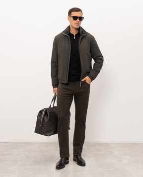 Doriani Cashmere Green jacket A428COLMST326T