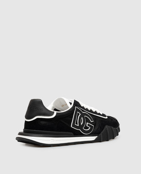Dolce&Gabbana DG Athletic black combination sneakers CS2384A0864