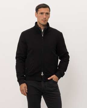 Stefano Ricci Black cashmere jacket MZJ6300161C0001T