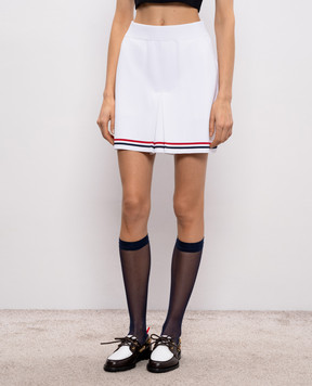 Thom Browne White mini skirt FKK149AY5502