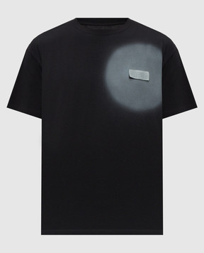 Maison Margiela MM6 Black T-shirt with Spray print SH0GC0067M20048