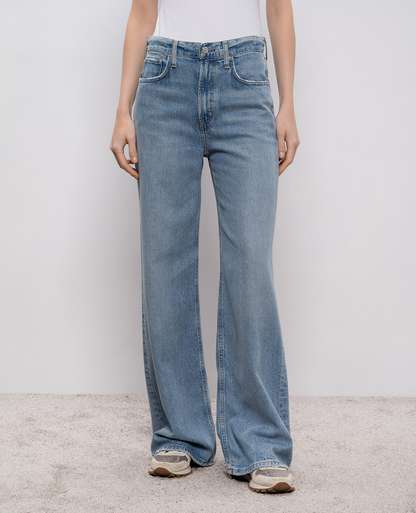 

Paloma blue distressed jeans CITIZENS OF HUMANITY, Light blue