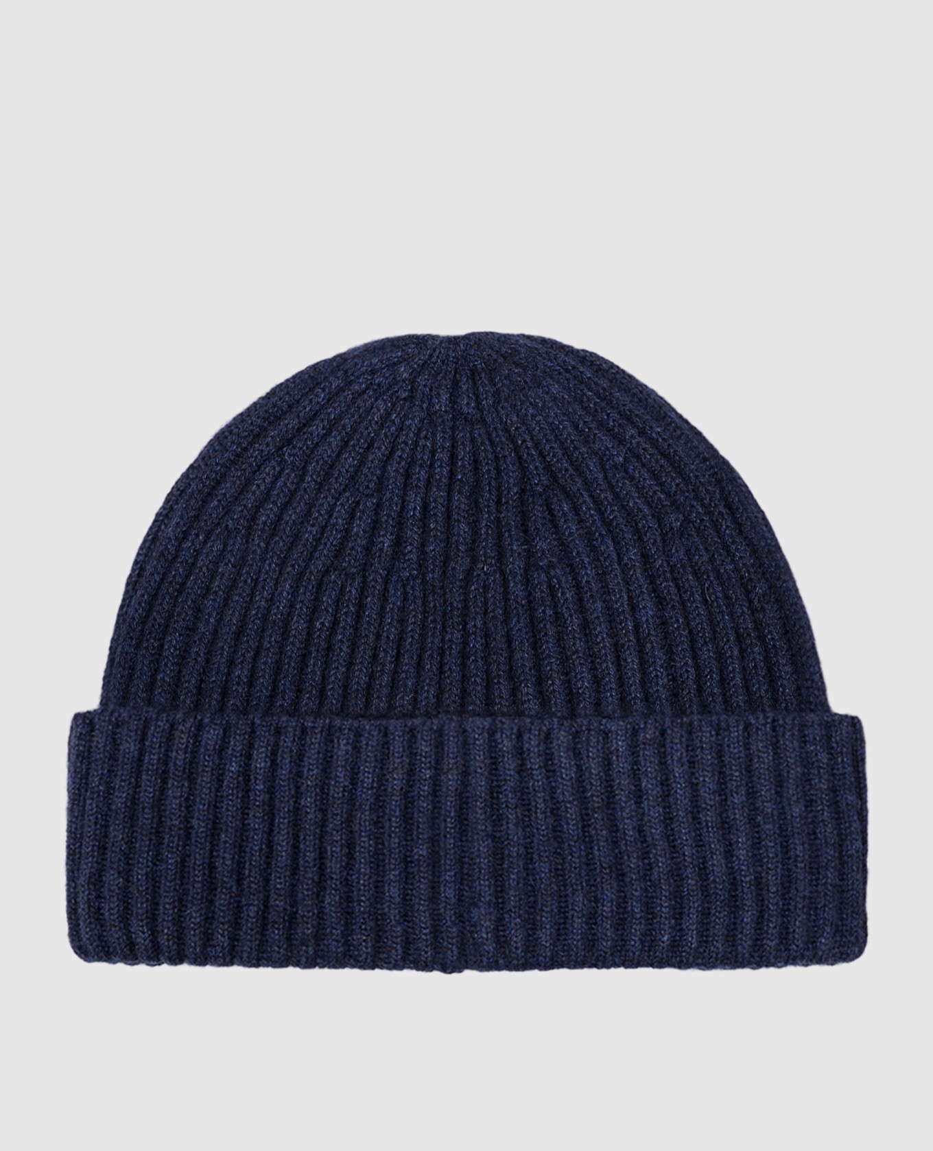 Blue cashmere hat