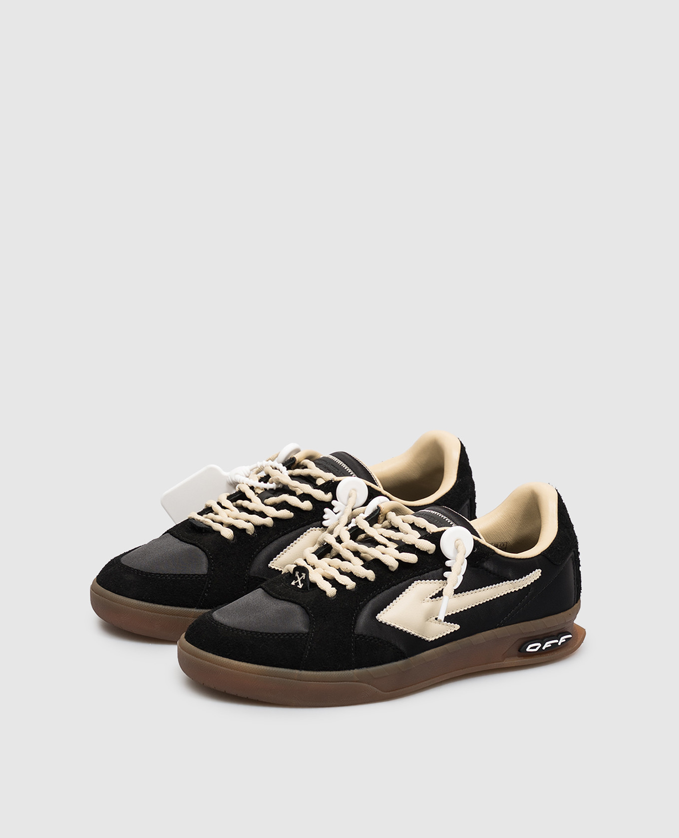 Black End Of Play combo sneakers with emblem Off-White 2