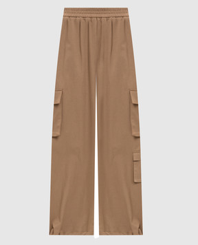 Twinset Beige cargo pants 261TE2070
