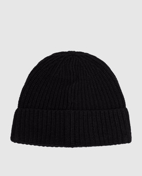 Stone Island Black wool hat L2S15N100012S00B4