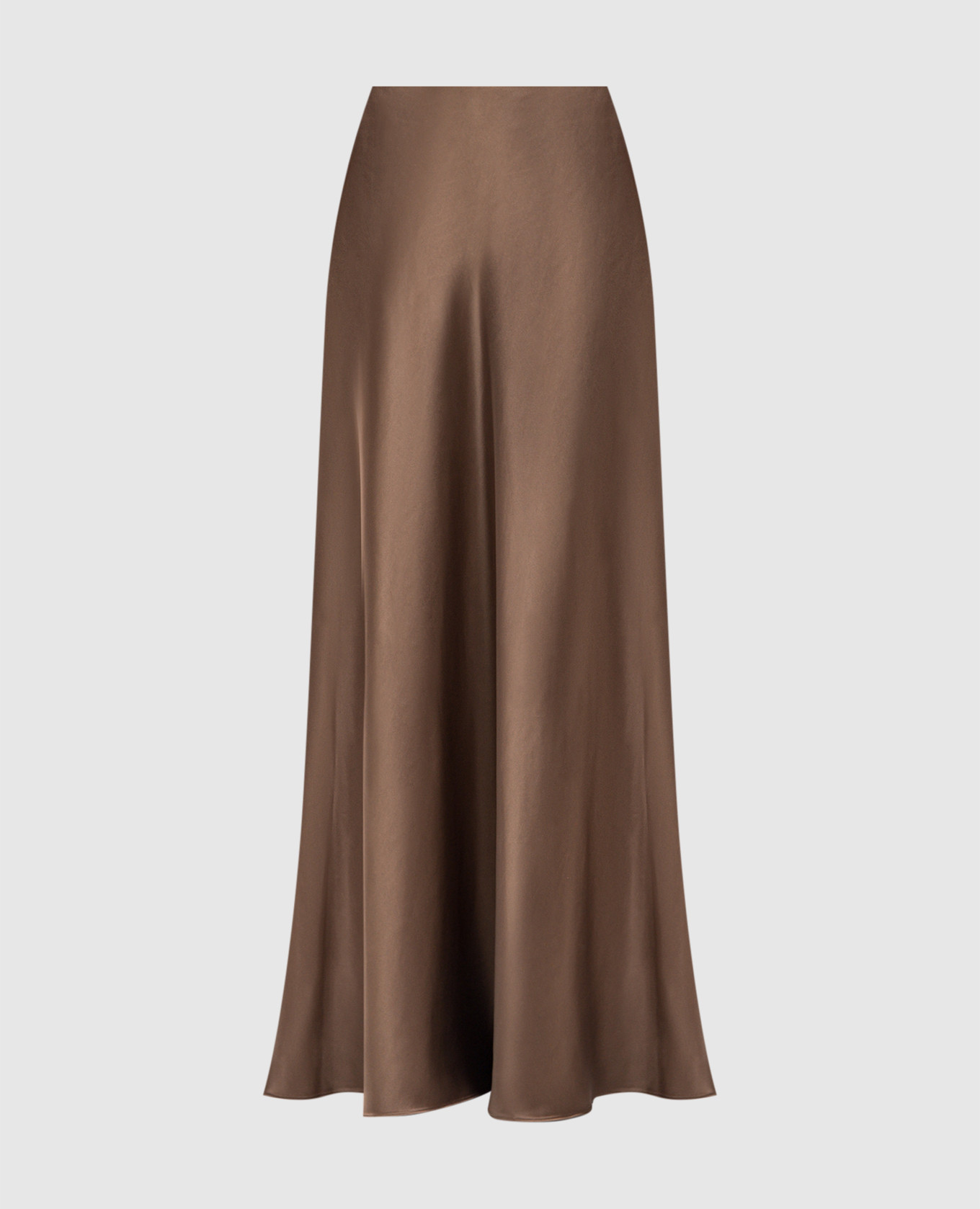Nella brown maxi skirt Simkhai