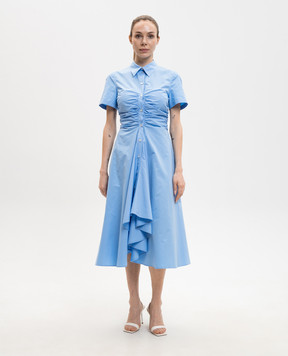 Alexander McQueen Blue shirt dress 863958QAABT