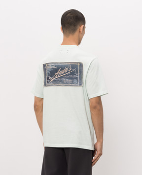 AMIRI QUALITY GOODS green t-shirt AMTOJR1145