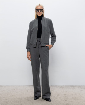 Peserico Gray sports jacket with lurex S12585J002339