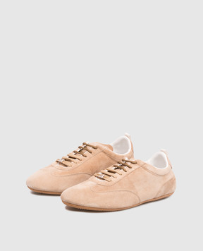 Max Mara Beige suede sneakers ASTECCA MXASTECCA