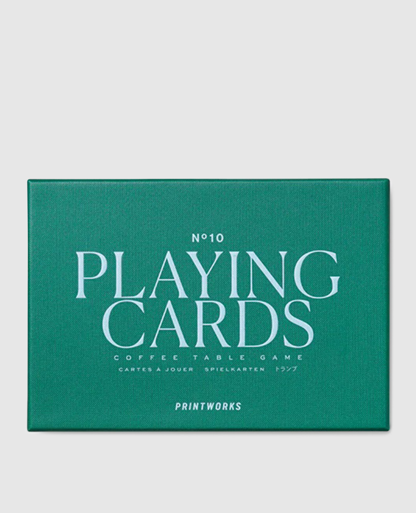 

Classic playing card set Printworks, Green