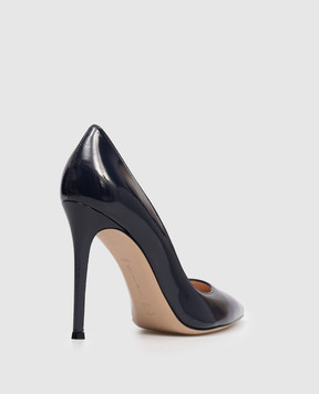 Gianvito Rossi Blue patent leather shoes GIANVITO G2847015RIC