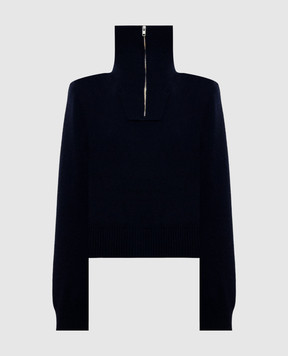 Maison Margiela MM6 Navy blue sweater with wool S62GL0038M13349