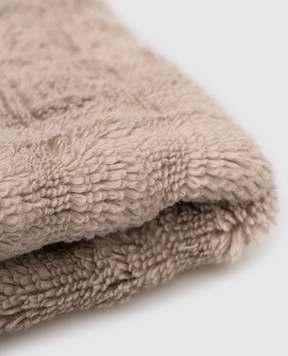 L'appartement Brown terry towel Key West 33x33 KEYWESTWASHCLOTH
