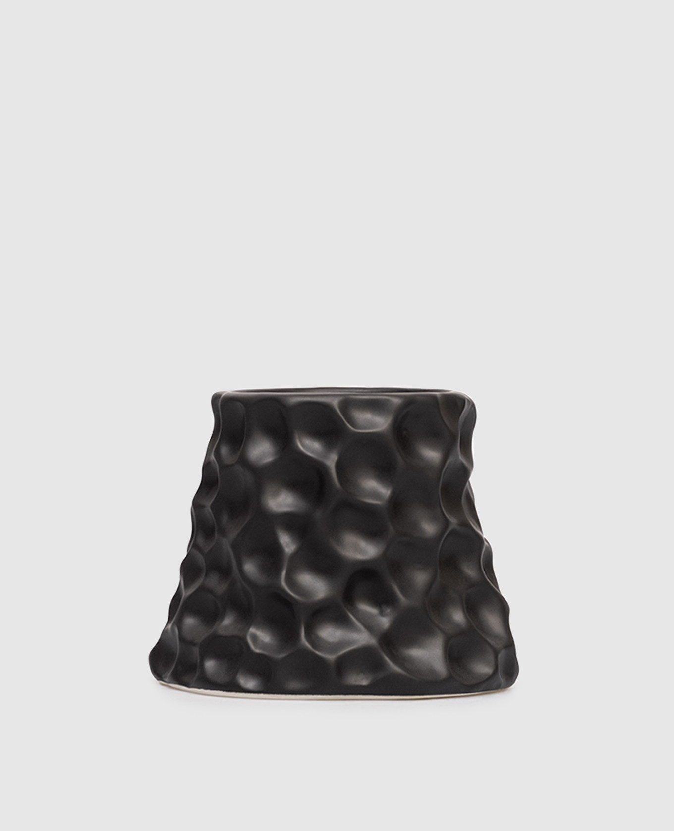 

VOLCANO scented candle in a ceramic candle holder Printworks, Black