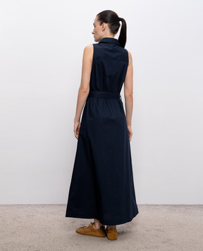 Woolrich Blue shirt dress CFWWDR2022FRUT3944