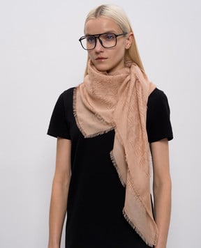 Saint Laurent Beige cashmere scarf 7476803Y668