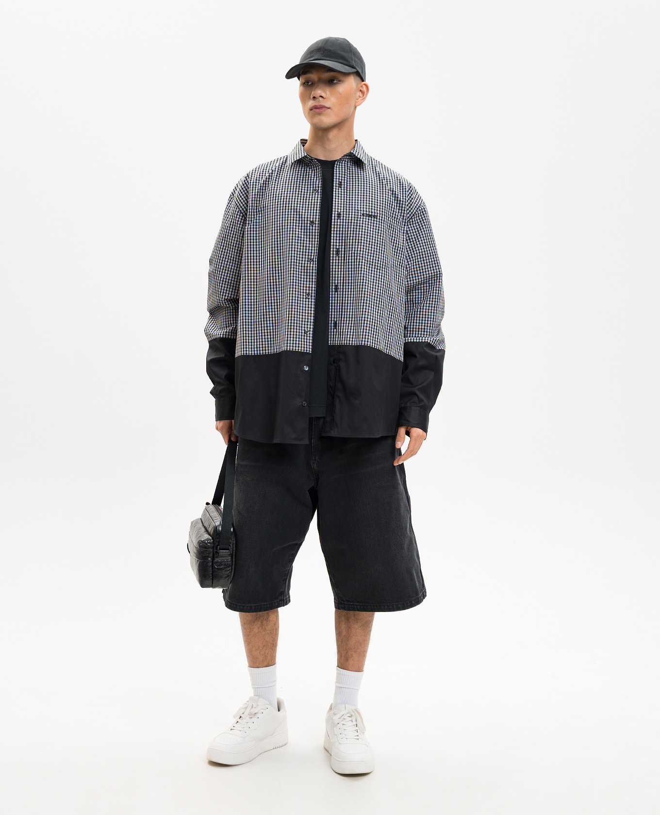 Black checkered shirt Vetements 2