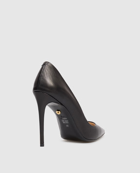 Babe Pay Pls Black leather shoes 201119KO