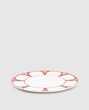 Geminiano Cozzi 1765 White porcelain dinner plate Venezia LGCFF00279074