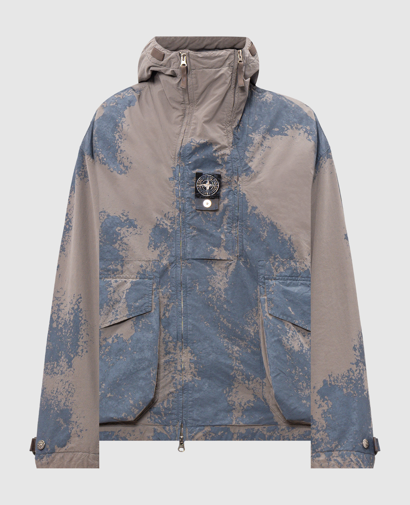 Gray jacket DAVID LIGHT-TC Stone Island