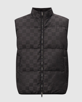 Iceberg Black patterned vest J0306405