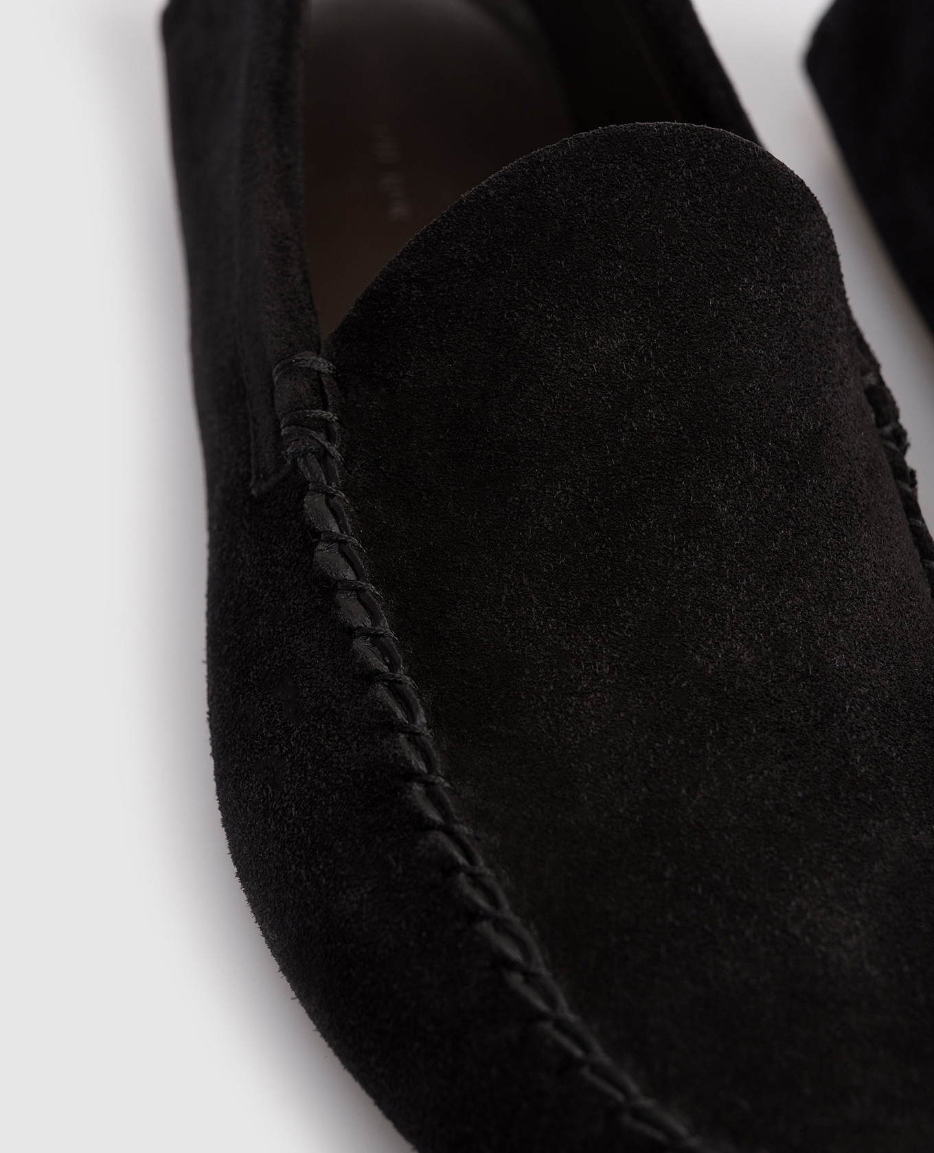 

New Lucca black suede loafers The Row