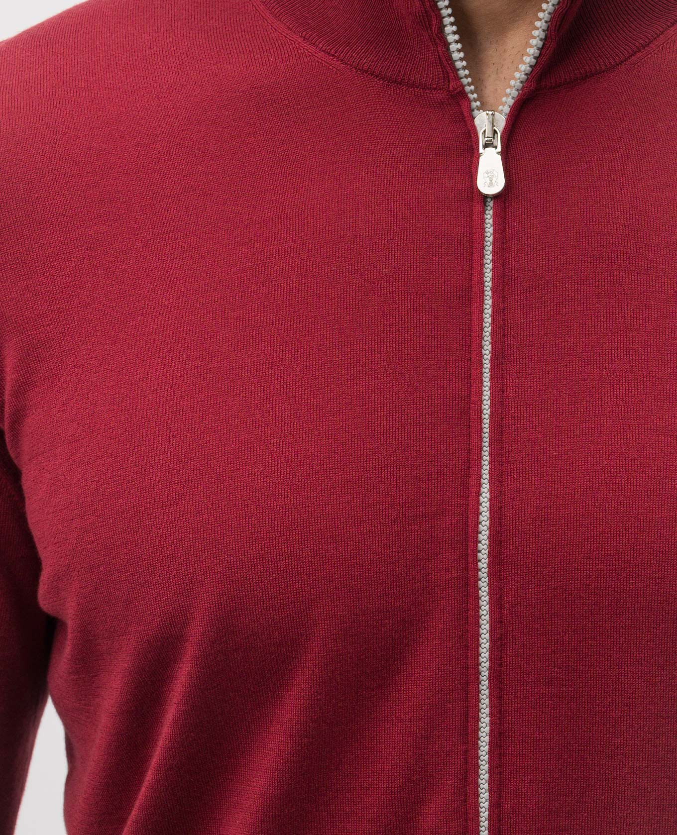 

Red cardigan Brunello Cucinelli